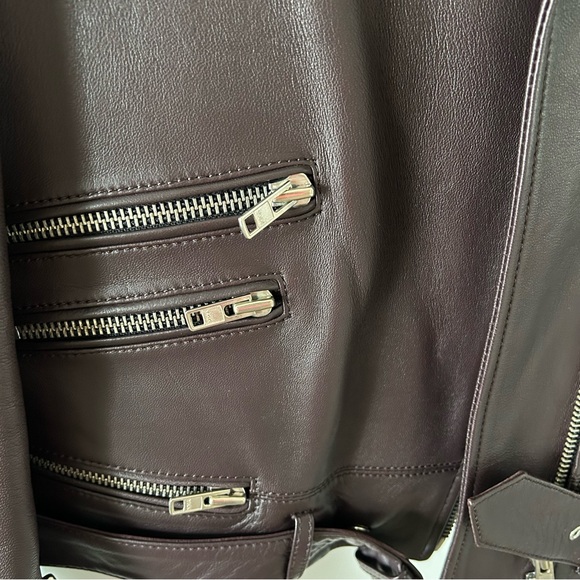 Kooples Leather Biker Jacket - Picture 8 of 8